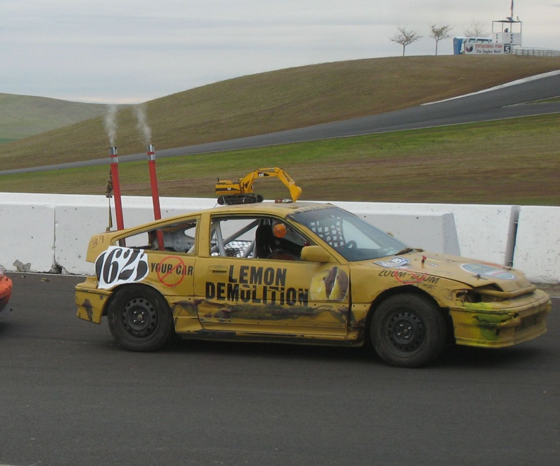 Illustration for article titled 24 Hours Of LeMons Arse Freeze-A-Palooza Über Gallery: Soichiro's Revenge